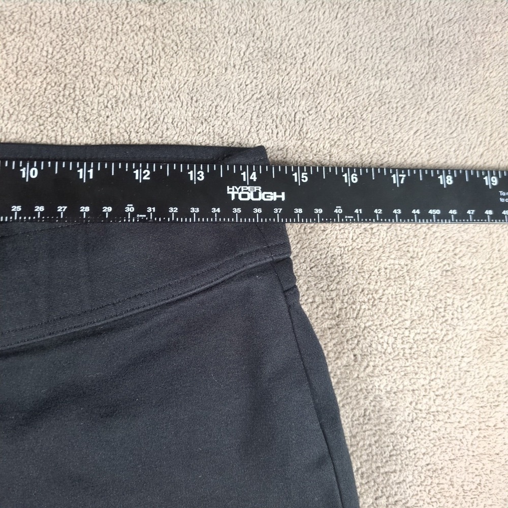 Lauren Ralph Lauren Leggings Womens M Black Athletic Yoga Training Elastic Waist - Picture 3 of 6
